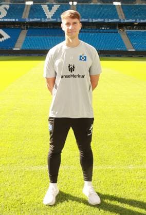 offizieller Portraittermin Verein Hamburger SV 2025 2026 Loic Fave Co Trainer Hamburger Sportverein 17.09.2025, Sporthalle, Hamburg, offizieller Portraittermin Verein Hamburger SV 2025 2026