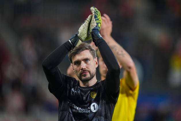 Champions League Slavia Prague Bodo Glimt Prague, Czech Republic 20250917 Bodo Glimt s goalkeeper Nikita Haikin after the Champions League match between Slavia Prague and Bodo Glimt at Fortuna Arena in Prague Photo Terje Pedersen NTB Praha Czech Republic EDITORIAL USE ONLY RESTRICTED USE FOR BETTING COMPANIES  Copyright: xTerjexPedersenx xNTBx