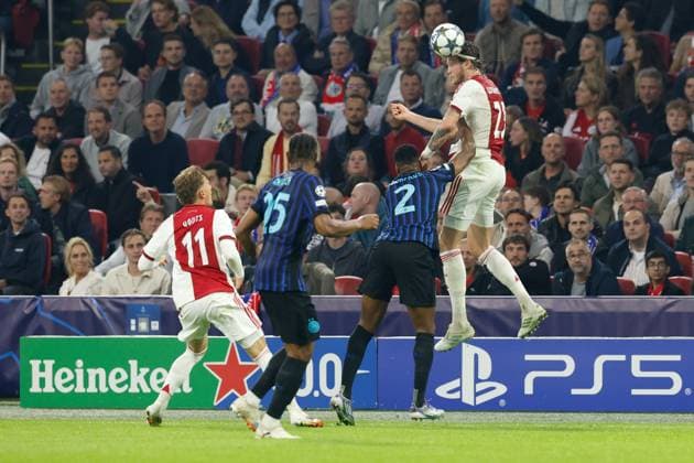 AMSTERDAM , 17-09-2025 , JohanCruyff Arena , season 2025 2026 , UEFA Champions League football , League phase Matchday 1 , match between Ajax and Inter Milan , picture shows Ajax player Wout Weghorst Ajax - Inter  x31066583x Copyright: