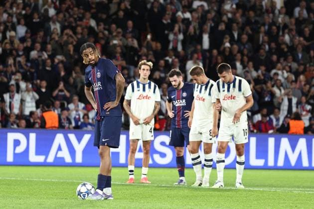 Ligue des Champions Psg-Atalanta PHOTOPQR LE PARISIEN LP Fred Dugit ; Paris ; 17 09 2025 ; Sports Parc des Princes, Paris (XVIe), le 17 09 2025 Ligue des Champions Psg-Atalanta Barcola LP Fred Dugit