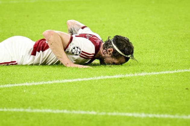 AMSTERDAM - Wout Weghorst of Ajax during the UEFA Champions League match between Ajax and Internazionale at the Johan Cruijff ArenA on September 17, 2025, in Amsterdam, Netherlands. ANP OLAF KRAAK UEFA Champions League 2025 26 xVIxANPxSportx xxANPxIVx 536652899 originalFilename: 536652899.jpg