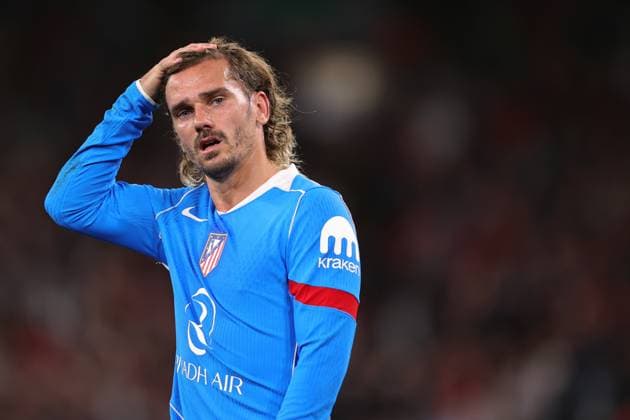 Football - UEFA Champions League - League Phase - Liverpool v Atletico Madrid 17th September 2025 - UEFA Champions League - League Phase - Liverpool v Atletico Madrid - Conor Gallagher of Atletico Madrid - Photo: Simon Stacpoole Offside. Liverpool UK Copyright: xSimonxStacpoolexOffside