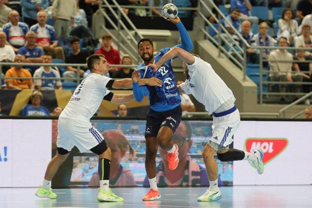 PLOCK 17.09.2025 LIGA MISTRZOW ORLEN WISLA PLOCK - HC ZAGRZEB HANDBALL EHF CHAMPIONS LEAGUE ORLEN WISLA PLOCK - RK ZAGREB NZ MELVYN RICHARDSON FOT. MARCIN BRYJA 400MM.PL NEWSPIX.PL --- newspix.pl POLAND OUT! 