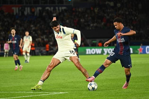 the UEFA Champions League match between Paris St Germain (PSG) and Atalanta Bergamo at the Parc des Princes on 17 September 2025. - 17 09 2025 - France Ile-de-France (region) Paris -  JulienxMattiax xLexPictorium LePictorium_0314670