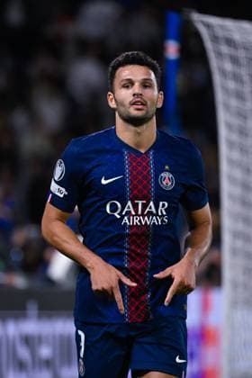 FOOTBALL : PSG vs Atalanta - Ligue des Champions - 17 09 2025 Goncalo Ramos ( 9 - PSG ) celebrates after scoring during the UEFA Champions League match between Paris Saint Germain and Atalanta BC at Parc Des Princes on September 17 , 2025 in Paris, France. ( Photo by Federico Pestellini PsnewZ ) - ParisFrance  Copyright: xFedericoxPestellinix