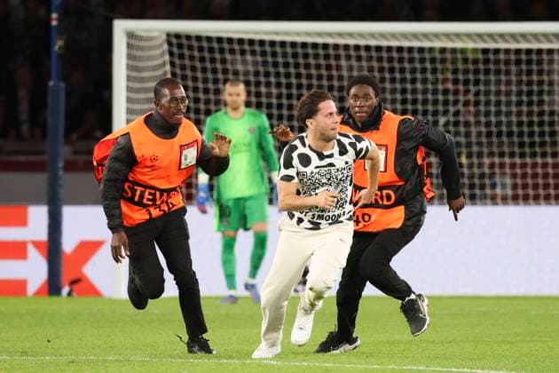 FOOTBALL : Paris Saint Germain Vs Atalanta - Ligue des Champions - 17 09 2025 Striker pendant le match ParisFrance  Copyright: xMichtofx