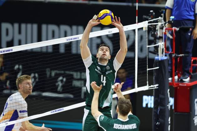 Marcin Komenda (POL), SEPTEMBER 17, 2025 - Volleyball : FIVB Volleyball Men s World Championship, WM, Weltmeisterschaft 2025 Preliminary Phase between Poland - Netherlands at Smart Araneta Coliseum, Metro Manila, Philippines. Noxthirdxpartyxsales  aflo_303766388