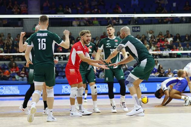 Poland team group, Mannschaftsbild, Totale SEPTEMBER 17, 2025 - Volleyball : FIVB Volleyball Men s World Championship, WM, Weltmeisterschaft 2025 Preliminary Phase between Poland - Netherlands at Smart Araneta Coliseum, Metro Manila, Philippines. Noxthirdxpartyxsales  aflo_303771823