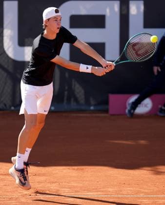 TENNIS - ATP, Tennis Herren Layjet Open BAD WALTERSDORF,AUSTRIA,18.SEP.25 - TENNIS - ATP Challenger Tour, Layjet Open. Image shows Alex Huszar (AUT).  GEPAxpictures xMichaelxRiedler