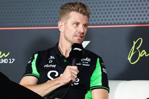 F1 - AZERBAIJAN GRAND PRIX 2025 HULKENBERG Nico (ger), Stake F1 Team Kick C45, portraitpress conference during the 2025 Formula 1 Qatar Airways Azerbaijan Grand Prix, 17th round of the 2025 FIA Formula One World Championship, WM, Weltmeisterschaft from September 19 to 21, 2025 on the Baku City Circuit, in Baku, Azerbaijan - BakuAzerbaijan  Copyright: xEricxAlonsox