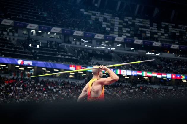 250918 Julian Weber of Germany competes in men s javelin throw final during day 6 of the 2025 World Athletics Championships on September 18, 2025 in Tokyo. Photo: Vegard Grott BILDBYRAN kod VG JM0734 bbeng friidrott athletics friidrett 2025 world athletics championships world athletics championships tokyo 25 friidrotts-vm friidretts-vm vm *** 250918 Julian Weber of Germany competes in men s javelin throw final during day 6 of the 2025 World Athletics Championships on September 18, 2025 in Tokyo Photo Vegard Grott BILDBYRAN kod VG JM0734 bbeng friidrott athletics friidrett 2025 world athletics championships world athletics championships tokyo 25 friidrotts vm friidretts vm vm  Copyright: VEGARDxGRoTT BB250918VG019