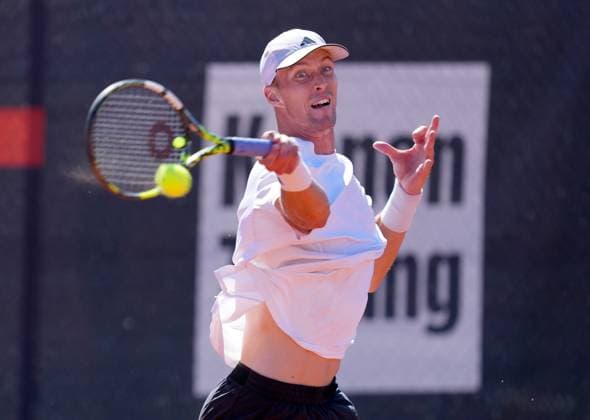 TENNIS - ATP, Tennis Herren Layjet Open BAD WALTERSDORF,AUSTRIA,18.SEP.25 - TENNIS - ATP Challenger Tour, Layjet Open. Image shows Jan Choinski (GBR).  GEPAxpictures xMichaelxRiedler