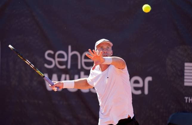 TENNIS - ATP, Tennis Herren Layjet Open BAD WALTERSDORF,AUSTRIA,18.SEP.25 - TENNIS - ATP Challenger Tour, Layjet Open. Image shows Jan Choinski (GBR).  GEPAxpictures xMichaelxRiedler