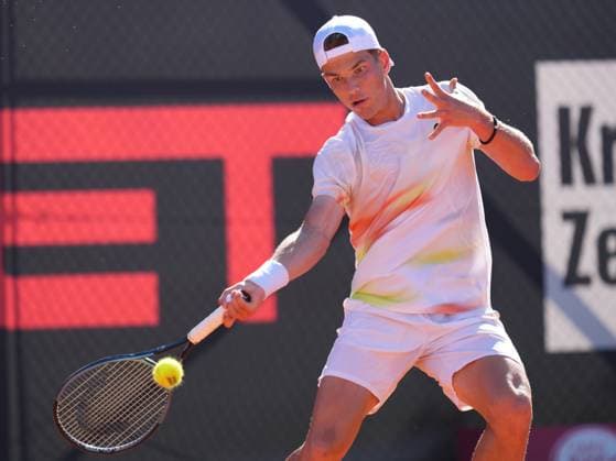 TENNIS - ATP, Tennis Herren Layjet Open BAD WALTERSDORF,AUSTRIA,18.SEP.25 - TENNIS - ATP Challenger Tour, Layjet Open. Image shows Sebastian Sorger (AUT).  GEPAxpictures xMichaelxRiedler