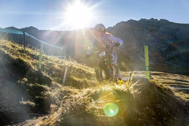 Whoop UCI Mountainbikeworldcup Downhill Lenzerheide HEMSTREET Gracey * NORCO RACE DIVISIONat Whoop UCI Mountainbikeworldcup Downhill Lenzerheide, 18.09.2025,in Lenzerheide,SUI Foto: Sebastian Sternemannat Whoop UCI Mountainbikeworldcup Downhill Lenzerheide, 18.09.2025,in Lenzerheide,SUI Foto: Sebastian Sternemann