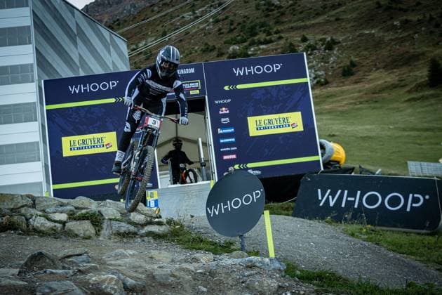 Whoop UCI Mountainbikeworldcup Downhill Lenzerheide CLARK Oli at Whoop UCI Mountainbikeworldcup Downhill Lenzerheide, 18.09.2025,in Lenzerheide,SUI Foto: Sebastian Sternemannat Whoop UCI Mountainbikeworldcup Downhill Lenzerheide, 18.09.2025,in Lenzerheide,SUI Foto: Sebastian Sternemann