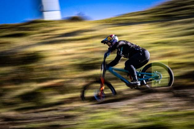 Whoop UCI Mountainbikeworldcup Downhill Lenzerheide RUDE JR Richard YETI FOX FACTORY RACE TEAM<at Whoop UCI Mountainbikeworldcup Downhill Lenzerheide, 18.09.2025,in Lenzerheide,SUI Foto: Sebastian Sternemannat Whoop UCI Mountainbikeworldcup Downhill Lenzerheide, 18.09.2025,in Lenzerheide,SUI Foto: Sebastian Sternemann