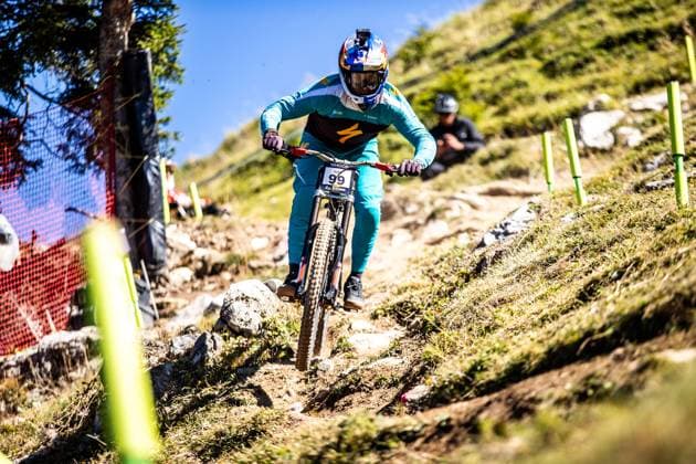 Whoop UCI Mountainbikeworldcup Downhill Lenzerheide ILES Finn SPECIALIZED GRAVITYat Whoop UCI Mountainbikeworldcup Downhill Lenzerheide, 18.09.2025,in Lenzerheide,SUI Foto: Sebastian Sternemannat Whoop UCI Mountainbikeworldcup Downhill Lenzerheide, 18.09.2025,in Lenzerheide,SUI Foto: Sebastian Sternemann