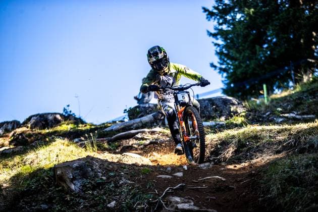 Whoop UCI Mountainbikeworldcup Downhill Lenzerheide HART Danny NORCO RACE DIVISIONat Whoop UCI Mountainbikeworldcup Downhill Lenzerheide, 18.09.2025,in Lenzerheide,SUI Foto: Sebastian Sternemannat Whoop UCI Mountainbikeworldcup Downhill Lenzerheide, 18.09.2025,in Lenzerheide,SUI Foto: Sebastian Sternemann