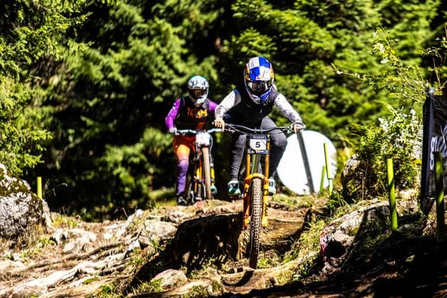Whoop UCI Mountainbikeworldcup Downhill Lenzerheide HART Danny NORCO RACE DIVISIONat Whoop UCI Mountainbikeworldcup Downhill Lenzerheide, 18.09.2025,in Lenzerheide,SUI Foto: Sebastian Sternemannat Whoop UCI Mountainbikeworldcup Downhill Lenzerheide, 18.09.2025,in Lenzerheide,SUI Foto: Sebastian Sternemann
