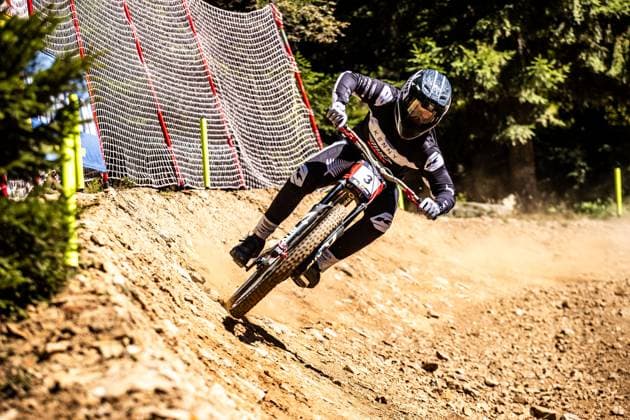 Whoop UCI Mountainbikeworldcup Downhill Lenzerheide CLARK Oli at Whoop UCI Mountainbikeworldcup Downhill Lenzerheide, 18.09.2025,in Lenzerheide,SUI Foto: Sebastian Sternemannat Whoop UCI Mountainbikeworldcup Downhill Lenzerheide, 18.09.2025,in Lenzerheide,SUI Foto: Sebastian Sternemann