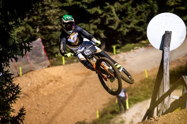 Whoop UCI Mountainbikeworldcup Downhill Lenzerheide O CALLAGHAN Oisin * YT MOBat Whoop UCI Mountainbikeworldcup Downhill Lenzerheide, 18.09.2025,in Lenzerheide,SUI Foto: Sebastian Sternemannat Whoop UCI Mountainbikeworldcup Downhill Lenzerheide, 18.09.2025,in Lenzerheide,SUI Foto: Sebastian Sternemann