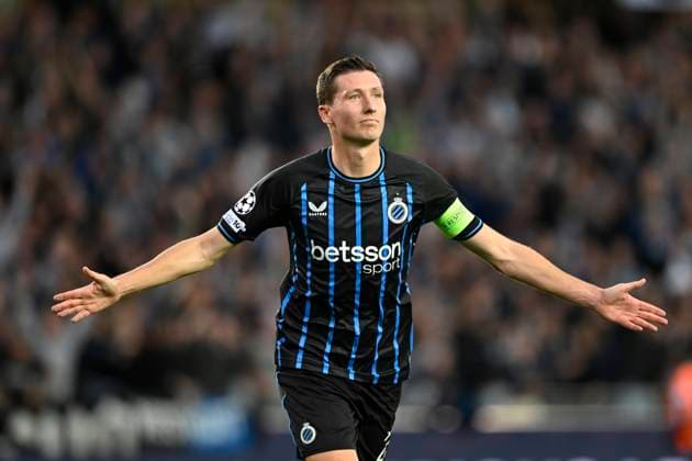 Club Brugge v Monaco - UEFA Champions League BRUGGE, BELGIUM - SEPTEMBER 18 : Vanaken Hans midfielder of Club Brugge celebrates scoring a goal during the UEFA Champions League 2025 26 League Phase MD1 match between Club Brugge and Monaco on September 18, 2025 in Brugge, Belgium, 18 09 2025 Brugge Belgium  Copyright: xNicoxVereeckenx