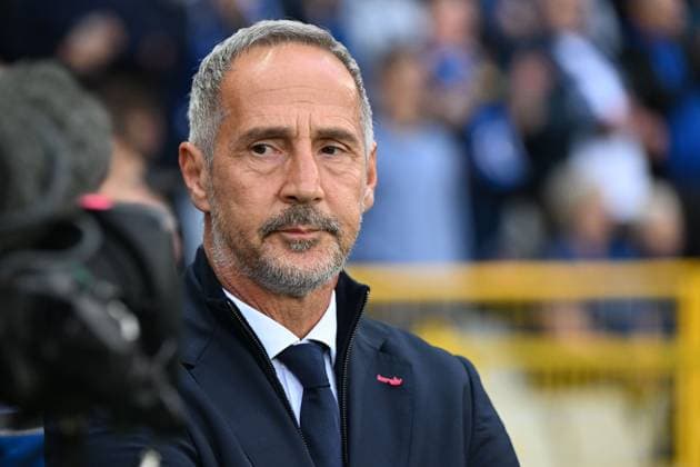 250918 Club Brugge vs AS Monaco Head Coach Adi Hutter of Monaco pictured during the Uefa Champions League first matchday in the League phase game in season 2025 - 2026 between Club Brugge KV and AS Monaco on September 18 , 2025 in Brugge, Belgium. (Photo by David Catry Isosport) Brugge Belgium  Copyright: xDavidxCatryx 20250918DSC_1903