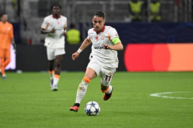 Yunus Akguen 11 (Galatasaray Istanbul), Eintracht Frankfurt vs. Galatasaray Istanbul, Champions League, Gruppenphase, 1.Spieltag, 18.09.2025 Frankfurt Hessen Deutschland