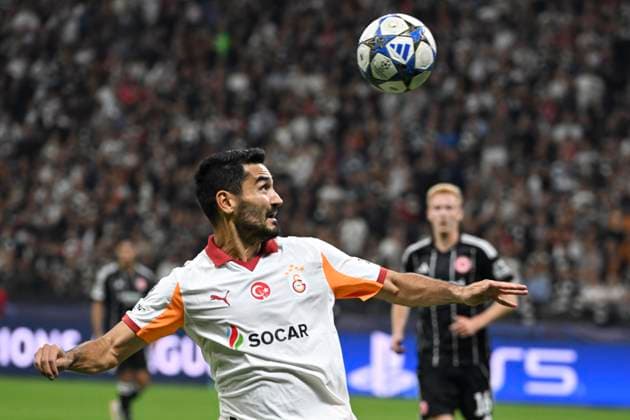 Ilkay Guendogan 20 (Galatasaray Istanbul), Eintracht Frankfurt vs. Galatasaray Istanbul, Champions League, Gruppenphase, 1.Spieltag, 18.09.2025 Frankfurt Hessen Deutschland