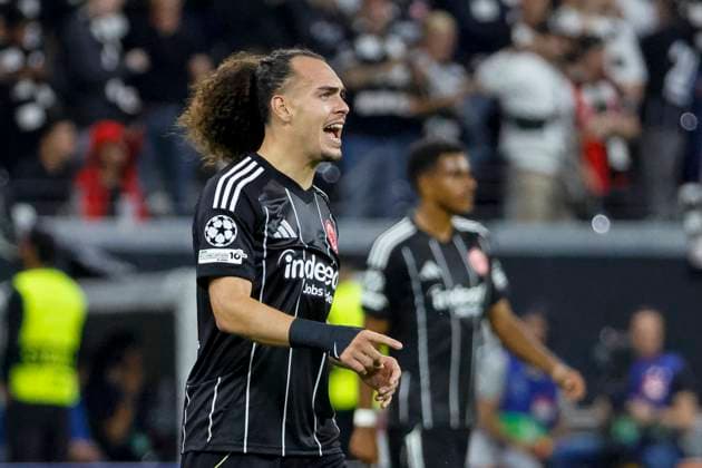 Arthur Theate (Eintracht Frankfurt, 03) , Deutschland, Fussball, UEFA Champions League, 1. Spieltag, 2025 2026, Eintracht Frankfurt vs. Galatasaray SK, 18.09.2025, Deutsche-Bank-Park, Frankfurt am Main, Deutschland Frankfurt am Main Deutsche-Bank-Park Hessen Deutschland Copyright: xGrantxHubbsx