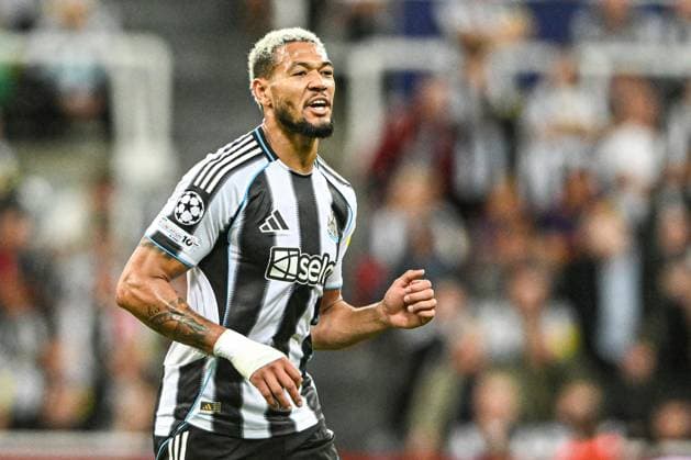 Newcastle United v FC Barcelona, Barca UEFA Champions League Joelinton of Newcastle United during the UEFA Champions League match at St. James s Park, Newcastle UK Newspapers OUT Copyright: xJamiexJohnstonx FIL-22249-0097