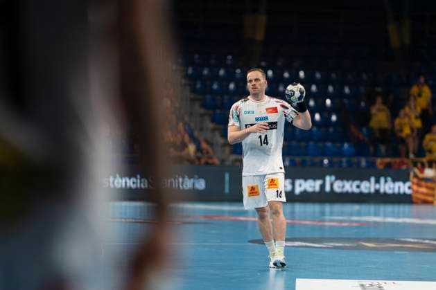 FC Barcelona, Barca v SC Magdeburg - EHF Champions League OMAR INGI MAGNUSSON of SC Magdeburg plays during the EHF Champions League Group Phase 2025 2026 between FC Barcelona and SC Magdeburg at Palau Blaugrana in Barcelona, Spain, on September 18, 2025. Barcelona Spain  Copyright: xRubenxDexLaxRosax originalFilename:delarosa-ehfchamp250918_npP2D.jpg