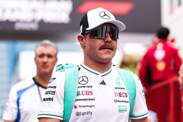 F1 - AZERBAIJAN GRAND PRIX 2025 BOTTAS Valtteri (fin), Mercedes AMG F1 Team Reserve Driver, action during the 2025 Formula 1 Qatar Airways Azerbaijan Grand Prix, 17th round of the 2025 FIA Formula One World Championship, WM, Weltmeisterschaft from September 19 to 21, 2025 on the Baku City Circuit, in Baku, Azerbaijan - BakuAzerbaijan  Copyright: xEricxAlonsox