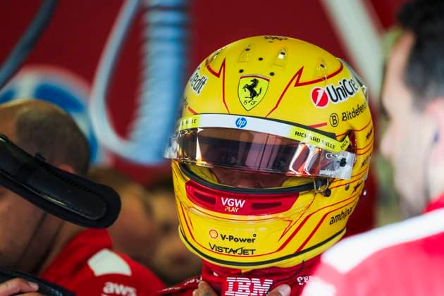 Formula 1 Qatar Airways Azerbaijan Grand Prix 2025 Romain Mathon OVERTAKE MAXPPP - Baku 19 09 2025 44 HAMILTON Lewis (gbr), Scuderia Ferrari HP, portrait at the Formula 1 Qatar Airways Azerbaijan Grand Prix 2025, the 17th round of the 2025 FIA Formula 1 World Championship, WM, Weltmeisterschaft at the Baku City Circuit in Baku, Azerbaijan, from 18 to 21 September 2025 Baku Azerbaijan  Copyright: xOVERTAKE MAXPPPxRomainxMathonx OVT202509196011 OVT202509196011