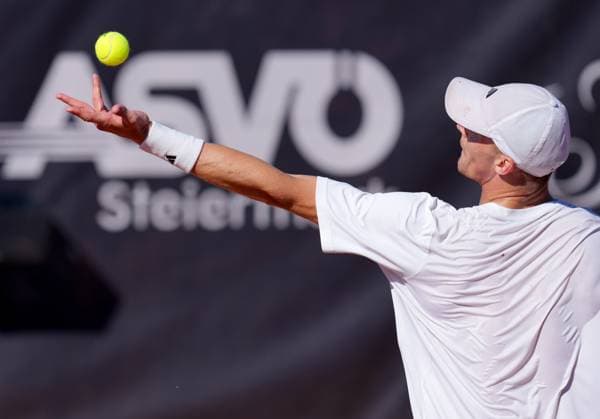 TENNIS - ATP, Tennis Herren Layjet Open BAD WALTERSDORF,AUSTRIA,19.SEP.25 - TENNIS - ATP Challenger Tour, Layjet Open. Image shows Jan Choinski (GBR).  GEPAxpictures xMichaelxRiedler