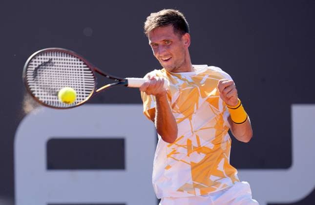 TENNIS - ATP, Tennis Herren Layjet Open BAD WALTERSDORF,AUSTRIA,19.SEP.25 - TENNIS - ATP Challenger Tour, Layjet Open. Image shows Vit Kopriva (CZE).  GEPAxpictures xMichaelxRiedler