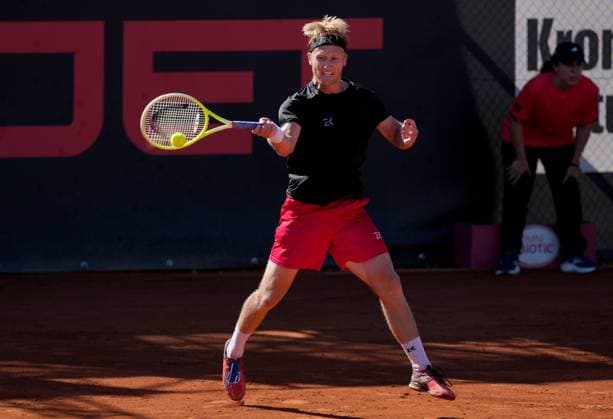 TENNIS - ATP, Tennis Herren Layjet Open BAD WALTERSDORF,AUSTRIA,19.SEP.25 - TENNIS - ATP Challenger Tour, Layjet Open. Image shows Zdenek Kolar (CZE).  GEPAxpictures xMichaelxRiedler