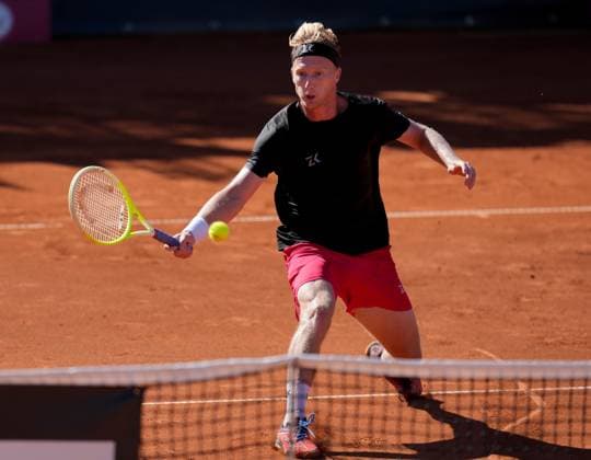 TENNIS - ATP, Tennis Herren Layjet Open BAD WALTERSDORF,AUSTRIA,19.SEP.25 - TENNIS - ATP Challenger Tour, Layjet Open. Image shows Zdenek Kolar (CZE).  GEPAxpictures xMichaelxRiedler