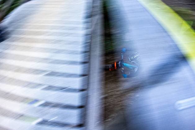 Whoop UCI Mountainbikeworldcup Downhill Lenzerheide BALANCHE Camille YETI FOX FACTORY RACE TEAMat Whoop UCI Mountainbikeworldcup Downhill Lenzerheide, 19.09.2025,in Lenzerheide,SUI Foto: Sebastian Sternemannat Whoop UCI Mountainbikeworldcup Downhill Lenzerheide, 19.09.2025,in Lenzerheide,SUI Foto: Sebastian Sternemann