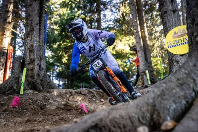 Whoop UCI Mountainbikeworldcup Downhill Lenzerheide CRUZ Lucas NORCO RACE DIVISIONat Whoop UCI Mountainbikeworldcup Downhill Lenzerheide, 19.09.2025,in Lenzerheide,SUI Foto: Sebastian Sternemannat Whoop UCI Mountainbikeworldcup Downhill Lenzerheide, 19.09.2025,in Lenzerheide,SUI Foto: Sebastian Sternemann