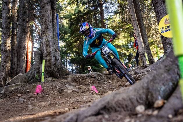 Whoop UCI Mountainbikeworldcup Downhill Lenzerheide ILES Finn SPECIALIZED GRAVITYat Whoop UCI Mountainbikeworldcup Downhill Lenzerheide, 19.09.2025,in Lenzerheide,SUI Foto: Sebastian Sternemannat Whoop UCI Mountainbikeworldcup Downhill Lenzerheide, 19.09.2025,in Lenzerheide,SUI Foto: Sebastian Sternemann