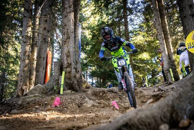Whoop UCI Mountainbikeworldcup Downhill Lenzerheide WILSON Reece AON RACING - TOURNE CAMPERVANSat Whoop UCI Mountainbikeworldcup Downhill Lenzerheide, 19.09.2025,in Lenzerheide,SUI Foto: Sebastian Sternemannat Whoop UCI Mountainbikeworldcup Downhill Lenzerheide, 19.09.2025,in Lenzerheide,SUI Foto: Sebastian Sternemann