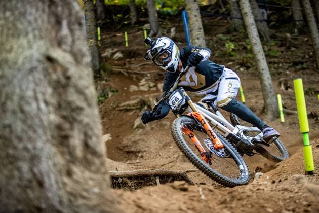 Whoop UCI Mountainbikeworldcup Downhill Lenzerheide KOLB Andreas YT MOBat Whoop UCI Mountainbikeworldcup Downhill Lenzerheide, 19.09.2025,in Lenzerheide,SUI Foto: Sebastian Sternemannat Whoop UCI Mountainbikeworldcup Downhill Lenzerheide, 19.09.2025,in Lenzerheide,SUI Foto: Sebastian Sternemann