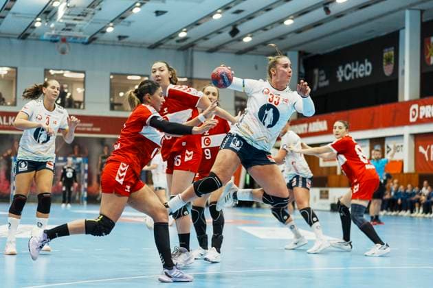 Women s World Cup warm up in handball Norway Turkey Cheb, Czech Republic 20250919 Norway s Thale Rushfeldt Deila during the women s handball friendly match between Norway and Turkey at Sports hall TJ Lokomotiva Photo Terje Pedersen NTB Cheb Czech Republic EDITORIAL USE ONLY RESTRICTED USE FOR BETTING COMPANIES  Copyright: xTerjexPedersenx xNTBx