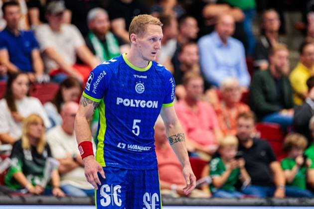 Tilen Kodrin (VfL Gummersbach, 05) GER, GWD Minden vs. VfL Gummersbach, Handball, 1. Bundesliga, 5. Spieltag, Spielzeit 2025 2026, 19.09.2025 GER, GWD Minden vs. VfL Gummersbach, Handball, 1. Bundesliga, 5. Spieltag, Spielzeit 2025 2026, 19.09.2025 Luebbecke Copyright: xEibner-Pressefoto JanxRollingerx EP_JSK