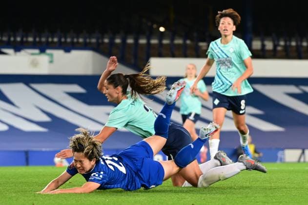 Everton vs London City Lionesses in the Barclays WSL at Goodison Park in Liverpool Featuring: Yuka Momiki Where: Liverpool, United Kingdom When: 19 Sep 2025 Credit: Graham Finney Cover Images EDITORIAL USE ONLY. NOT FOR USE BY NEWSPAPERS BASED IN THE UK. Copyright: xx coverimg55106723