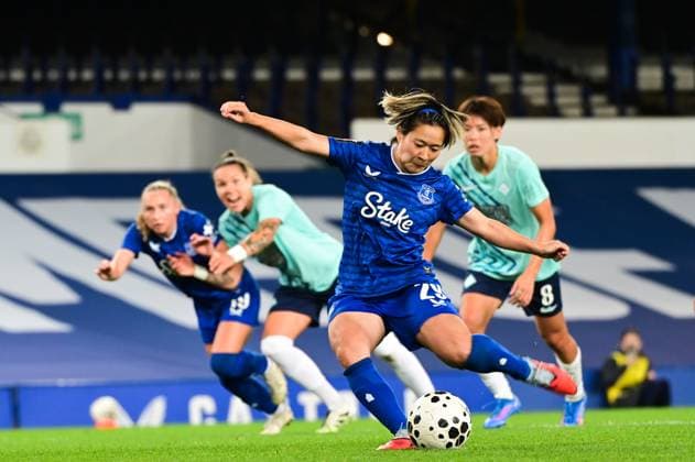 Everton vs London City Lionesses in the Barclays WSL at Goodison Park in Liverpool Featuring: Yuka Momiki Where: Liverpool, United Kingdom When: 19 Sep 2025 Credit: Graham Finney Cover Images EDITORIAL USE ONLY. NOT FOR USE BY NEWSPAPERS BASED IN THE UK. Copyright: xx coverimg55106727