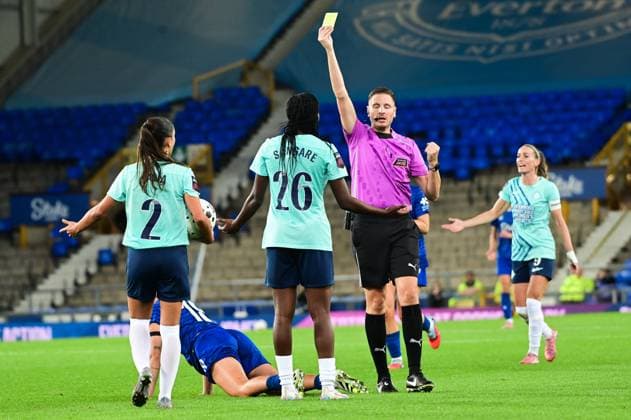 Everton vs London City Lionesses in the Barclays WSL at Goodison Park in Liverpool Featuring: Jana Fernandez, Wassa SangarÃ , Kosovari Asllani Where: Liverpool, United Kingdom When: 19 Sep 2025 Credit: Graham Finney Cover Images EDITORIAL USE ONLY. NOT FOR USE BY NEWSPAPERS BASED IN THE UK. Copyright: xx coverimg55106732 EDITORIAL USE ONLY. NOT FOR USE BY NEWSPAPERS BASED IN THE UK. Copyright: xIMAGOx imago images 0834518661