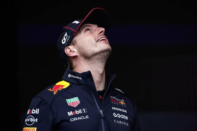 F1 - AZERBAIJAN GRAND PRIX 2025 VERSTAPPEN Max (ned), Red Bull Racing RB21, portrait during the 2025 Formula 1 Qatar Airways Azerbaijan Grand Prix, 17th round of the 2025 FIA Formula One World Championship, WM, Weltmeisterschaft from September 19 to 21, 2025 on the Baku City Circuit, in Baku, Azerbaijan - BakuAzerbaijan  Copyright: xEricxAlonsox